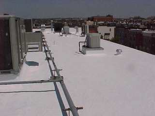 Cool Roofing project performed by Roof Menders